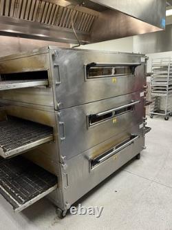 XLT 3870 Pizza Conveyor Ovens Triple Stack