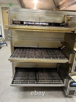 XLT 3870 Pizza Conveyor Ovens Triple Stack