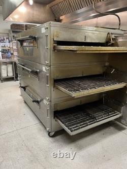 XLT 3870 Pizza Conveyor Ovens Triple Stack