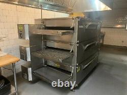 XLT Model 3270 Triple Deck Gas Conveyor Pizza Oven (Reconditioned)