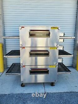 Xlt 3240 Propane Lp Gas Triple Stack 32 Conveyor Pizza Ovens