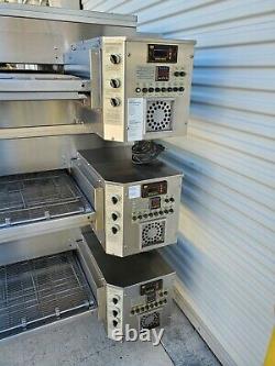 Xlt 3240 Propane Lp Gas Triple Stack 32 Conveyor Pizza Ovens