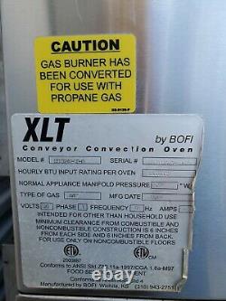 Xlt 3240 Propane Lp Gas Triple Stack 32 Conveyor Pizza Ovens